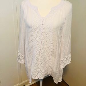 3/4 sleeve blouse